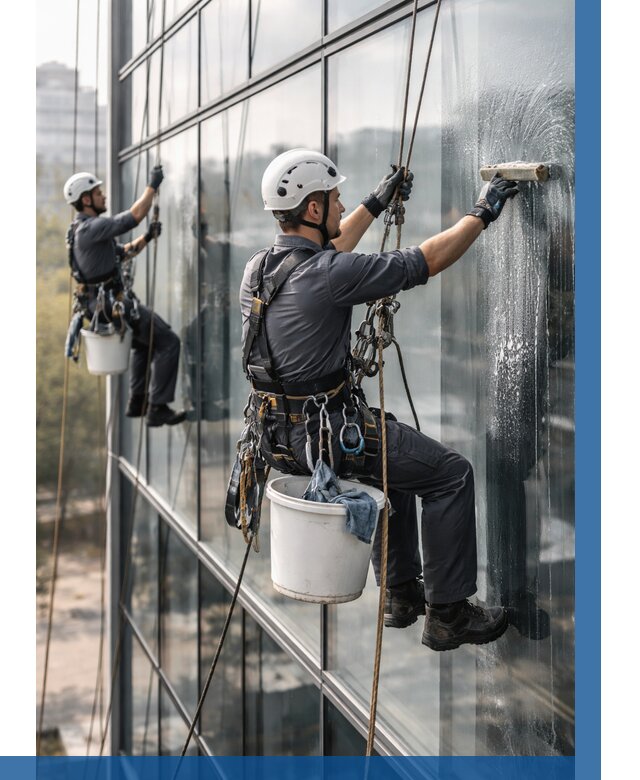 Мойка сплошного остекления в Урюпинске, заказать от 309 р.| ВЫСОТНИК-Рюп