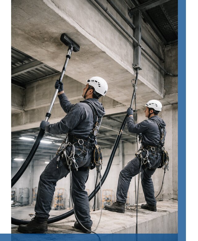 Обеспыливание потолочных конструкций в Урюпинске от 258 р. |ВЫСОТНИК-Рюп