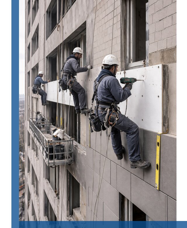 Монтаж фасадных термопанелей высокого качества в Урюпинске