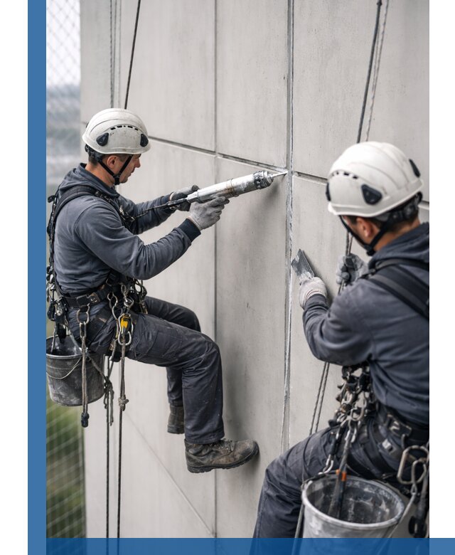 Первичная герметизация швов фасадов и кровель в Урюпинске