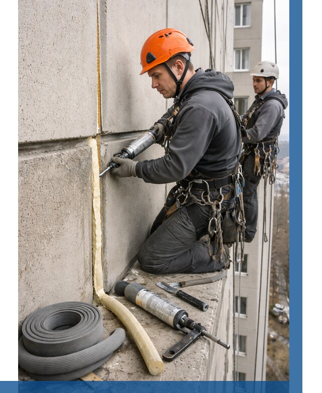 Теплый шов межпанельные швы в Урюпинске от 721 р. | ВЫСОТНИК-Рюп