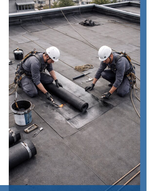 Ремонт мягкой кровли под ключ в Урюпинске от 721 р. | ВЫСОТНИК-Рюп