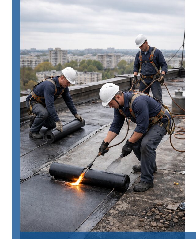Ремонт наплавляемой кровли в Урюпинске качественно и надежно