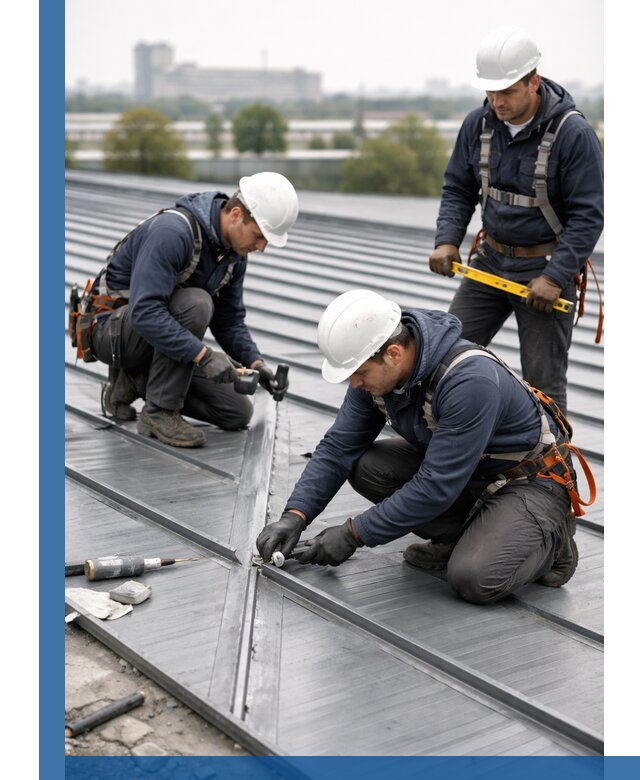 Ремонт фальцевой кровли в Урюпинске срочно и качественно