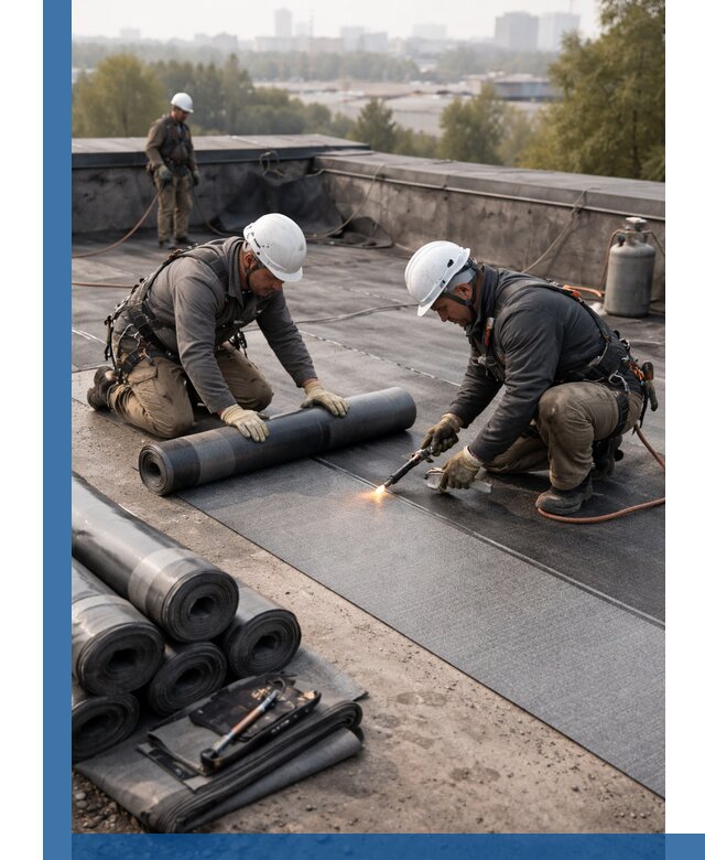 Монтаж мягкой кровли в Урюпинске профессионально и надежно