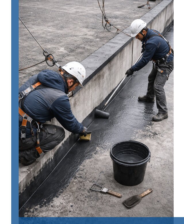 Гидроизоляция кровли жидкой резиной профессионально в Урюпинске