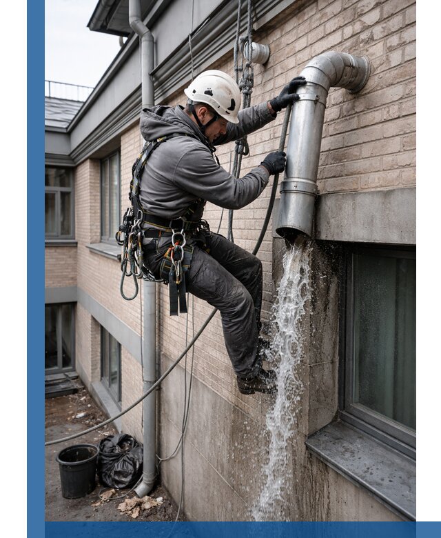 Профессиональная прочистка водосточных труб в Урюпинске с гарантией