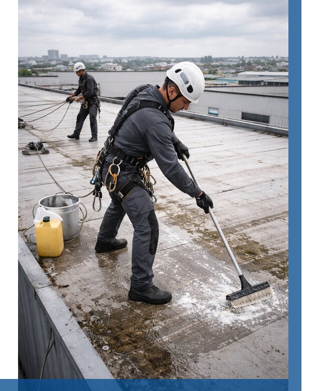 Очистка крыши по графику в Урюпинске от 7726 р. | ВЫСОТНИК-Рюп