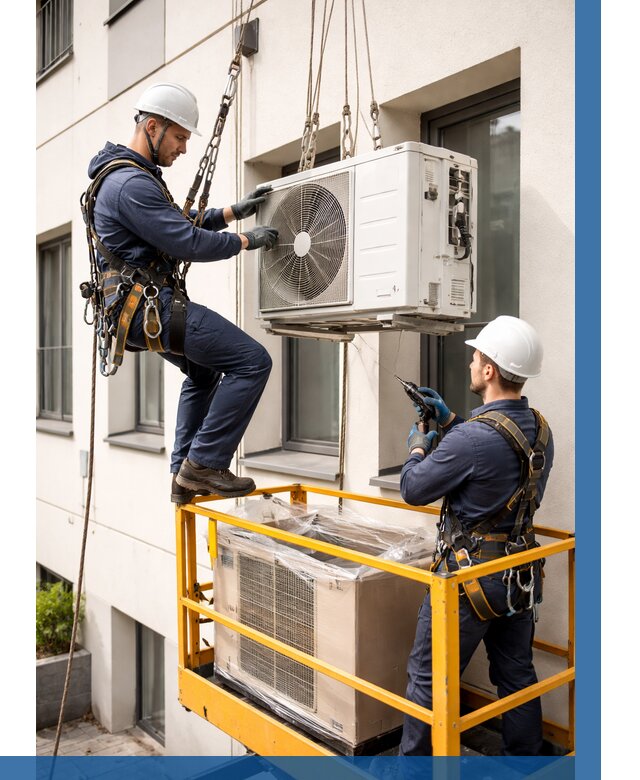 Демонтаж внешнего блока кондиционера в Урюпинске от 3605 р. | ВЫСОТНИК-Рюп