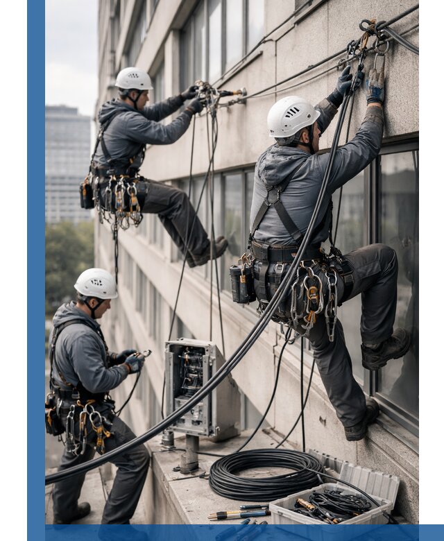 Прокладка оптоволоконного кабеля в Урюпинске под ключ с тестированием