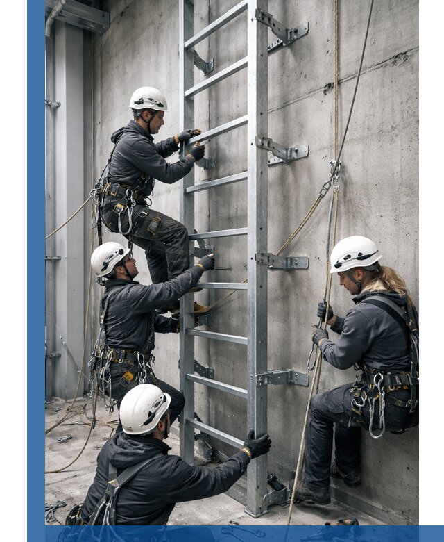 Монтаж металлических лестниц в Урюпинске под ключ со гарантией