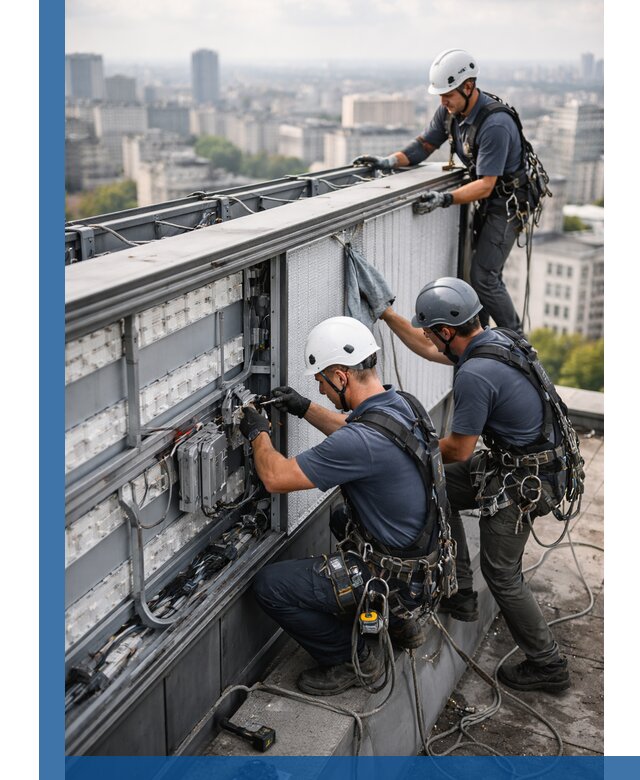 Профессиональное обслуживание крышной рекламы в Урюпинске под ключ