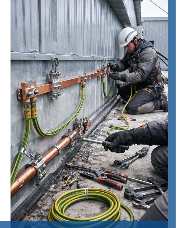 Монтаж заземления здания в Урюпинске от 25753 р. | ВЫСОТНИК-Рюп