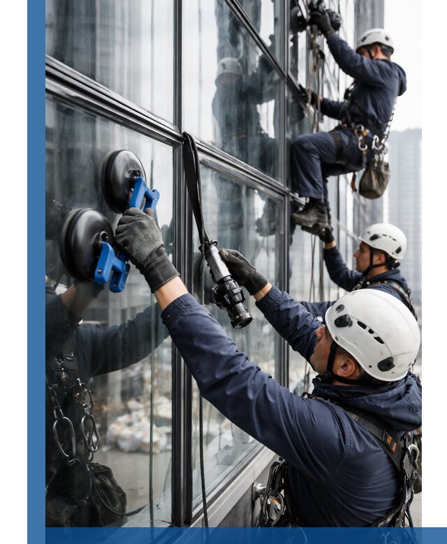 Радиусное остекление фасадов под ключ в Урюпинске с гарантиями