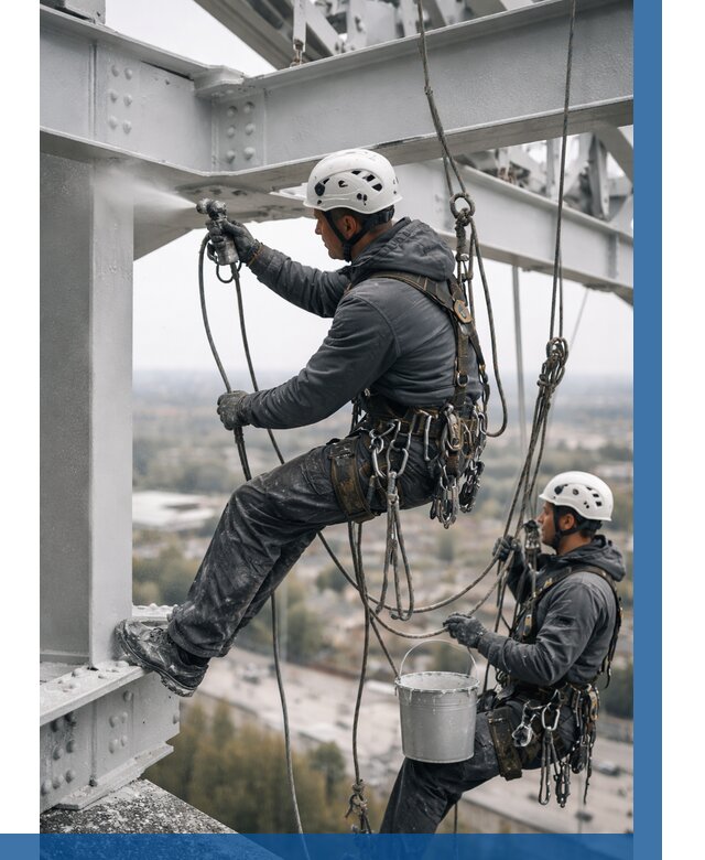Покраска металлоконструкций на высоте в Урюпинске 361 р |ВЫСОТНИК-Рюп