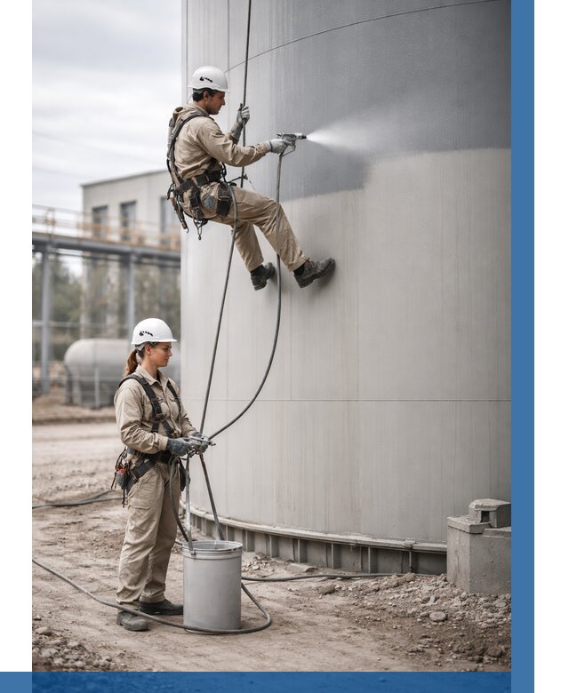 Покраска резервуаров в Урюпинске от 1236 р. | ВЫСОТНИК-Рюп — заказать