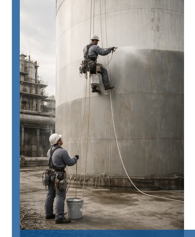 Покраска стальных резервуаров и емкостей в Урюпинске профессионально