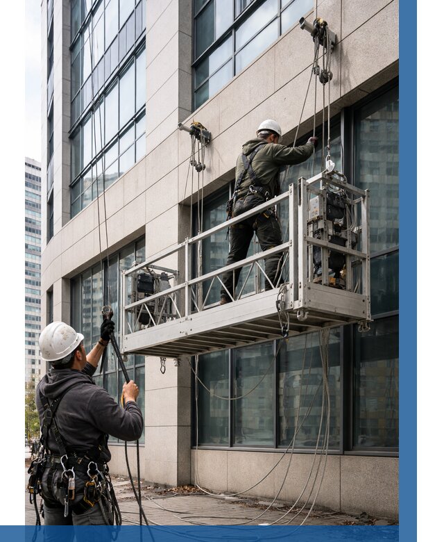 Монтаж и подъем фасадной люльки в Урюпинске от 12361 р. | ВЫСОТНИК-Рюп