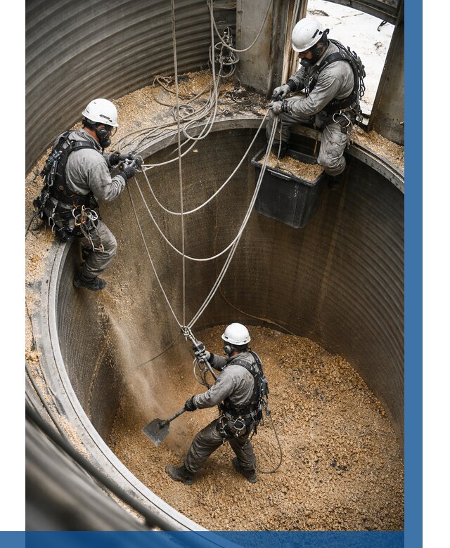 Чистка зерновых бункеров в Урюпинске от 12361 р. | ВЫСОТНИК-Рюп