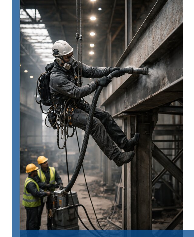 Обеспыливание конструкций в цехах промышленного производства в Урюпинске