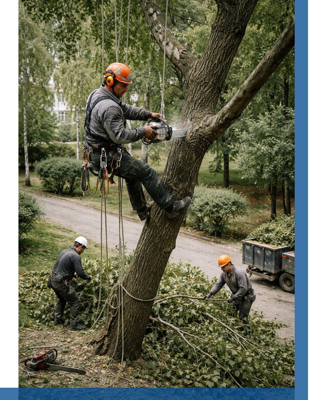 Кронирование деревьев в Урюпинске от 6696 р. | ВЫСОТНИК-Рюп