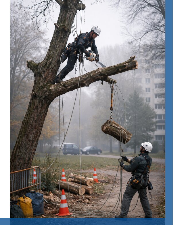 Удаление аварийных деревьев в Урюпинске от 15452 р. | ВЫСОТНИК-Рюп