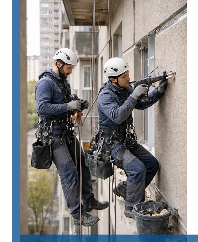 Промышленные альпинисты высотные работы и монтаж в Урюпинске